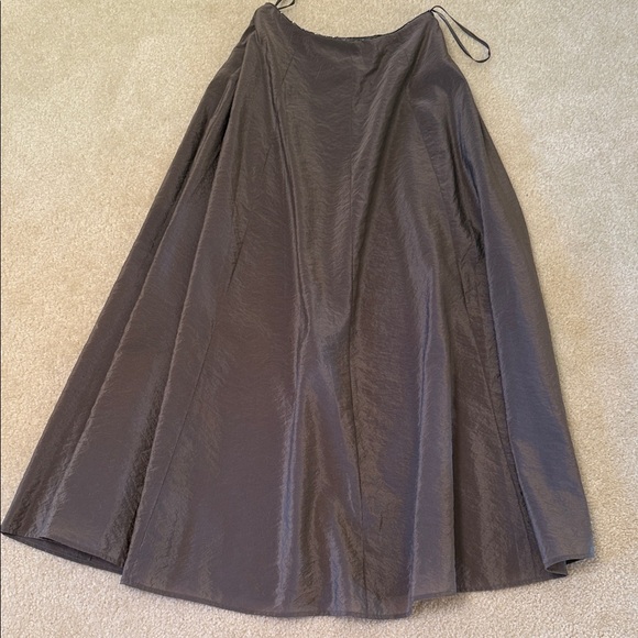 Ralph Lauren Elegant Gray Maxi Skirt - Picture 5 of 10
